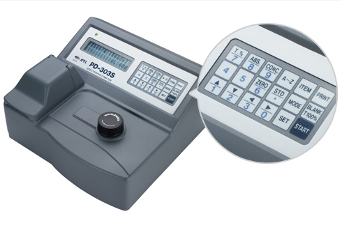 デジタル分光光度計